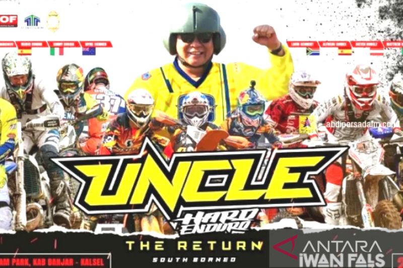Balap motor dunia “Uncle Hard Enduro 2022 Kalsel” gratis bagi penonton