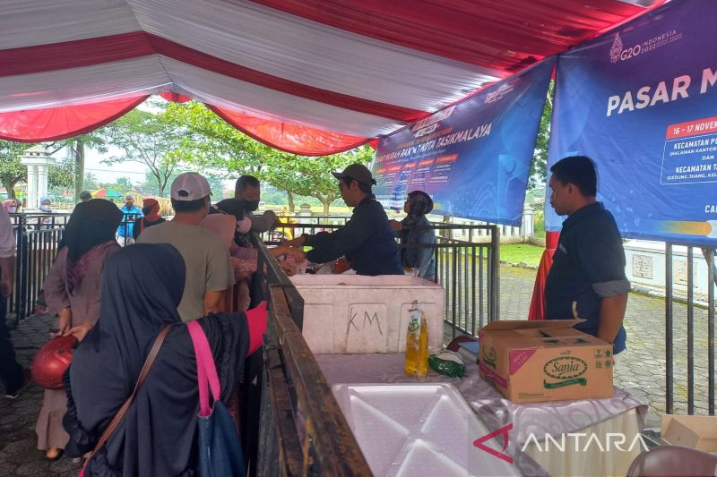 Pemkot Tasikmalaya libatkan petani sayuran lokal untuk Operasi Pasar Murah