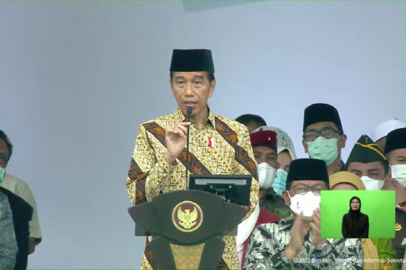 Presiden Jokowi buka Muktamar ke-48 Muhammadiyah dan Aisyiyah di Solo