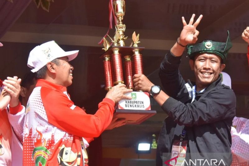 Hattrick, Bengkalis juara umum Porprov X Riau