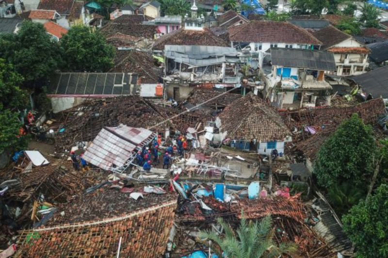 Geolog sebut aktivitas gempa darat di Pulau Jawa bagian barat lebih tinggi