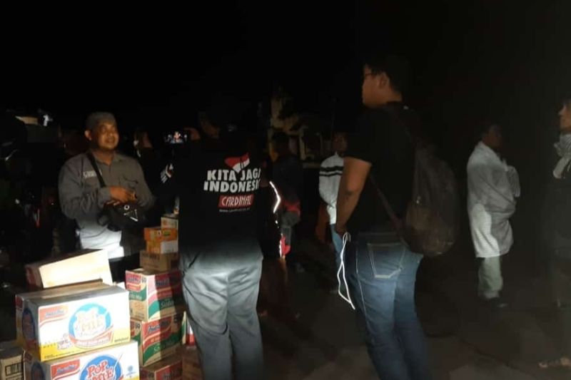 Jurnalis Jakut kirim bantuan ke warga 3 desa di Cugenang Cianjur