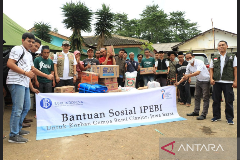 Ikatan Pegawai BI bantu korban gempa Cianjur