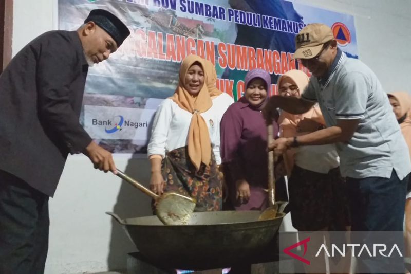 Spektrum - Rendang dan empati warga Sumbar untuk korban bencana di Cianjur