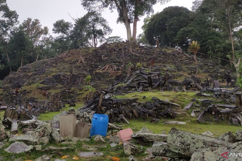 Situs Gunung Padang dipastikan tidak ada kerusakan akibat gempa