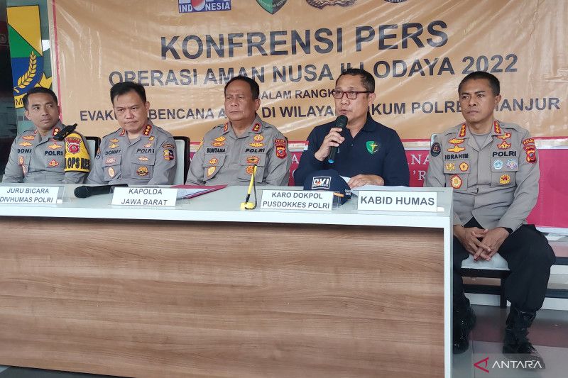 Tim DVI Polri identifikasi jenazah korban gempa Cianjur berdasarkan DNA