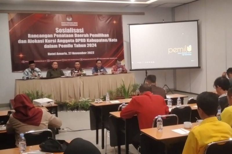 KPU Tasikmalaya: Jumlah dapil untuk Pemilu 2024 tak berubah