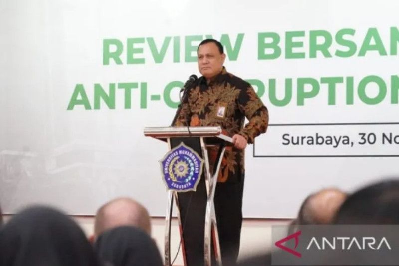 KPK terima 268 laporan dugaan tindak pidana korupsi di Jawa Timur