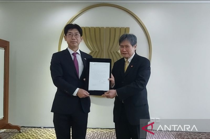 Dubes Jepang untuk ASEAN serahkan surat kepercayaan kepada Sekjen