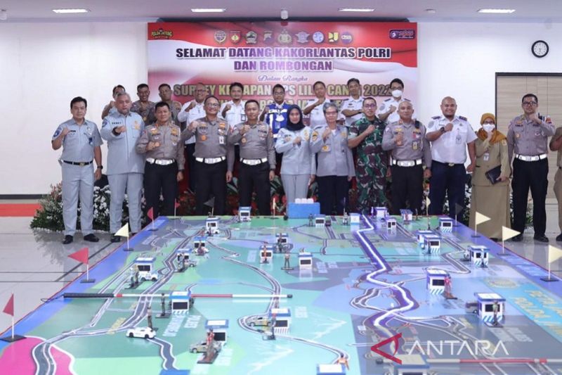 Pastikan keamanan Nataru, Jasa Raharja dan Korlantas Polri gelar survei kesiapan Operasi Lilin Candi 2022