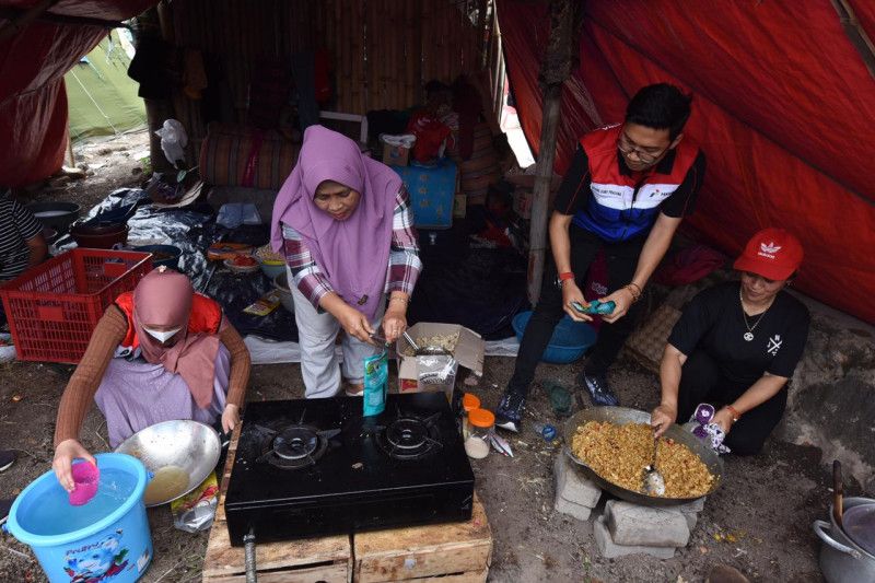 Pertamina tambah fasilitas posko utama untuk penyintas gempa Cianjur