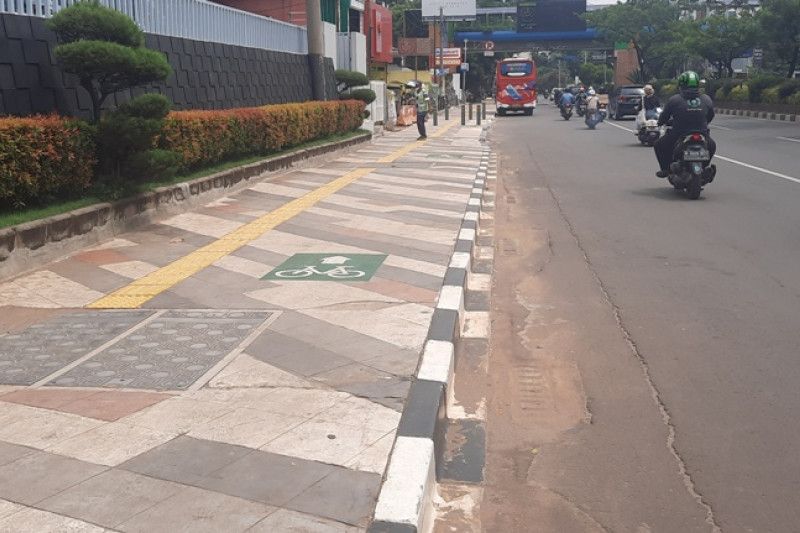 Revitalisasi trotoar jalan Margonda Depok dianggarkan Rp23,5 miliar