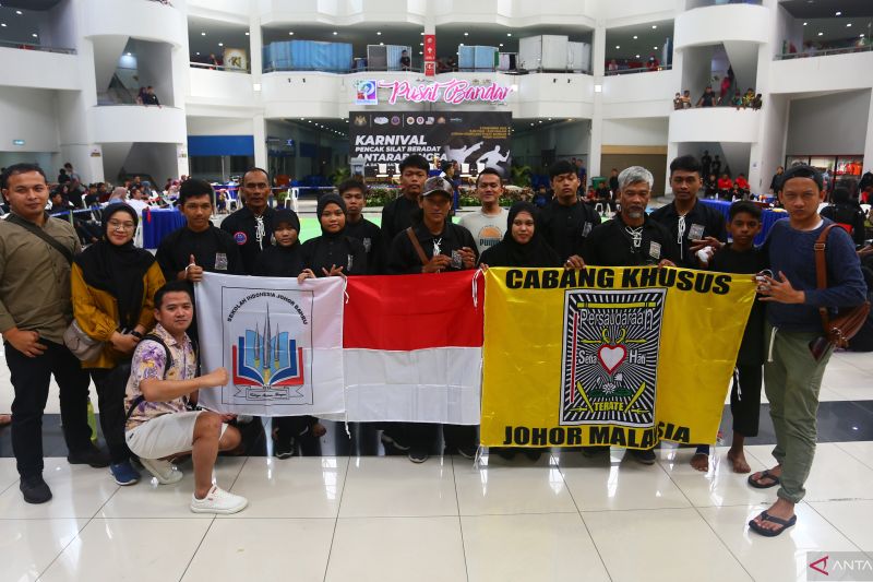 Murid Sekolah Indonesia ikuti kejuaraan pencak silat di Johor
