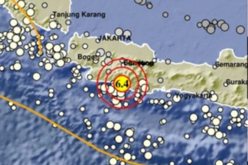 Gempa Garut dirasakan hingga Pangandaran, Tasikmalaya, Banjar, Ciamis