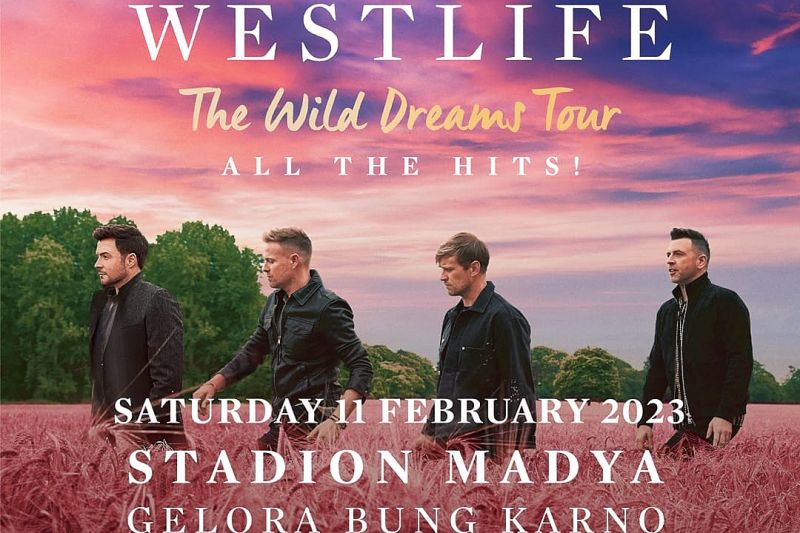 Tiket tambahan tur Westlife Jakarta segera dijual mulai Sabtu