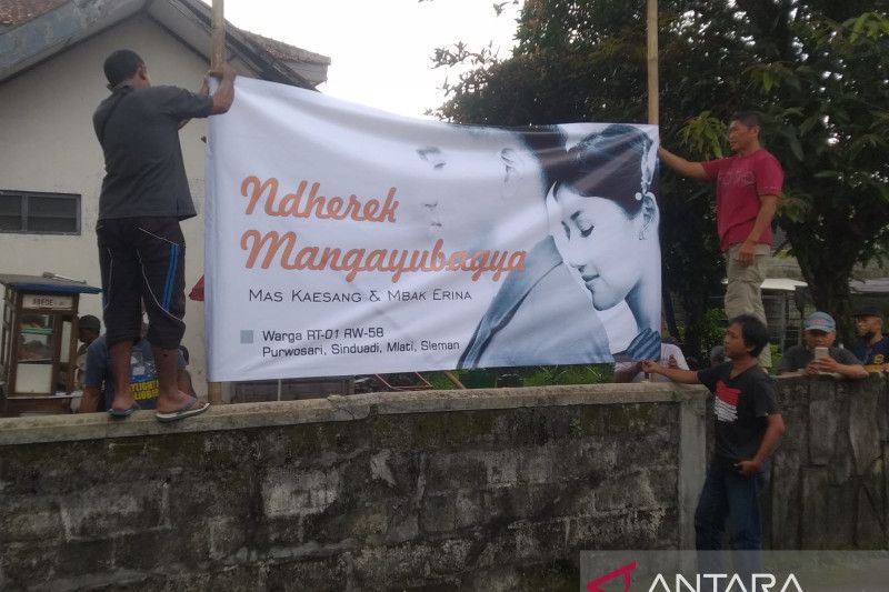 Masyarakat Purwosari DIY bangga ada warganya jadi menantu Presiden Jokowi