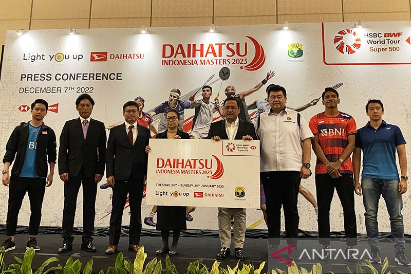 Indonesia Masters 2023 kembali ke jadwal normal digelar pada Januari