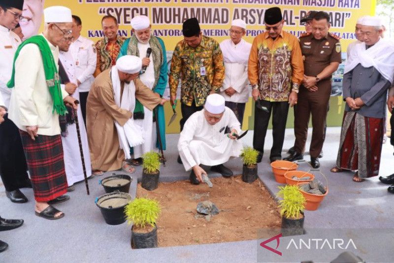 Masjid megah “Syekh M Arsyad Al-Banjari” dibangun di Kalsel