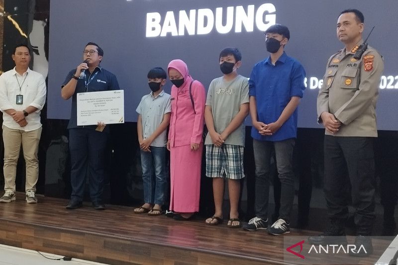 Polda Jabar jamin perhatian khusus ke anak-anak Aiptu Sofyan