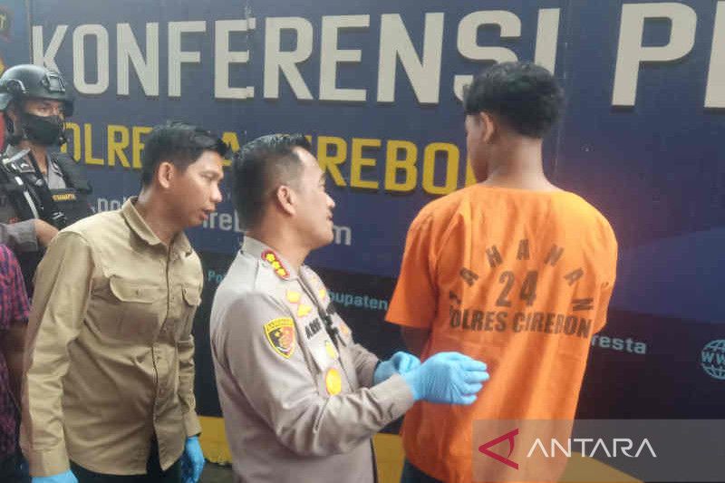 Polresta Cirebon tahan pelajar yang bacok montir saat cegah tawuran