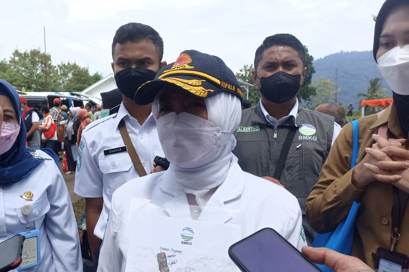 BMKG minta warga tidak dirikan bangunan kembali di Patahan Cugenang