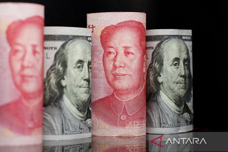 Yuan terpangkas 115 basis poin menjadi 6,8886 terhadap dolar AS
