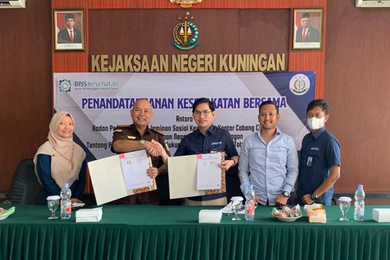 BPJS Kesehatan - Kejari Kuningan bersinergi dukung penuh Program JKN