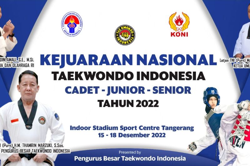 Kejurnas Taekwondo 2022 jadi ajang seleksi atlet masuk pelatnas