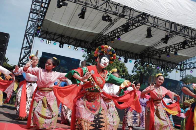 Pekan Budaya Daerah Jawa Barat digelar di Alun-alun Depok