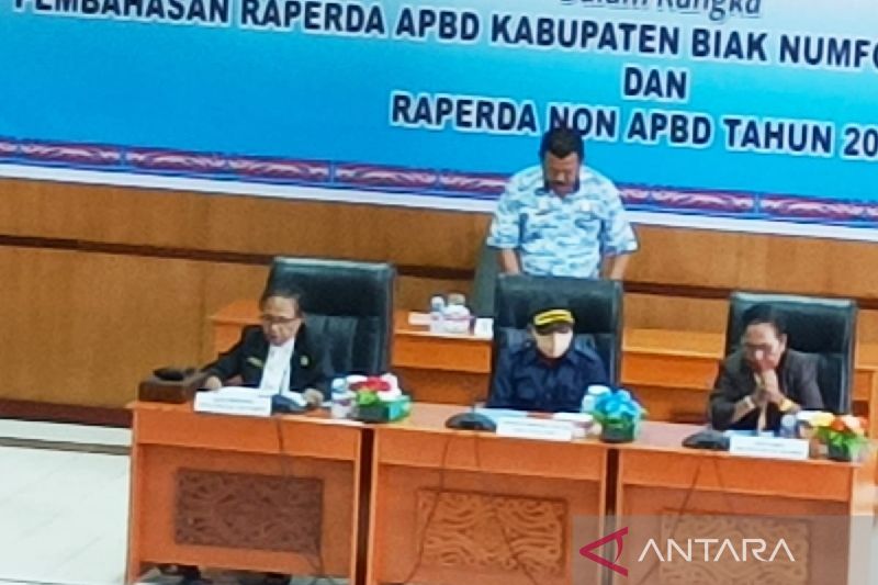 DPRD Biak Numfor Sahkan Perda APBD 2023 - ANTARA News Papua