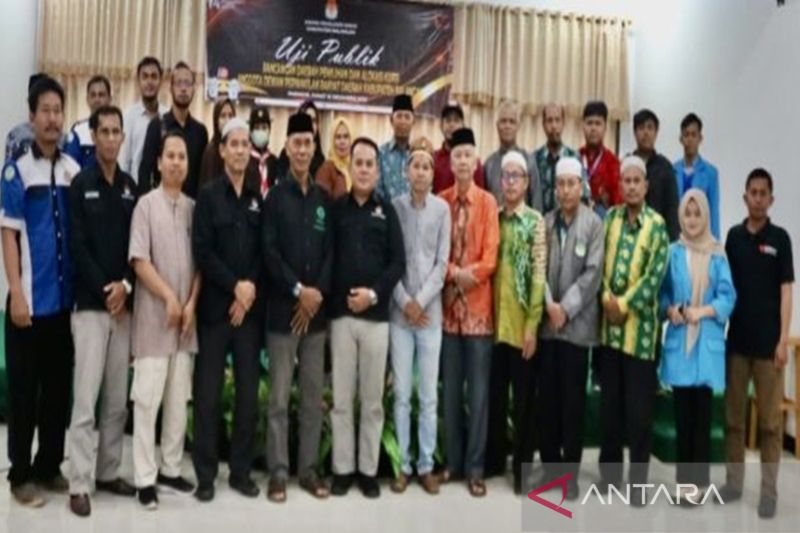 Kpu Balangan Uji Publik Rancangan Dapil Dan Alokasi Kursi Dprd Antara