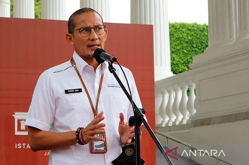 Menparekraf Sandiaga pastikan keselamatan dan keamanan turis - ANTARA News