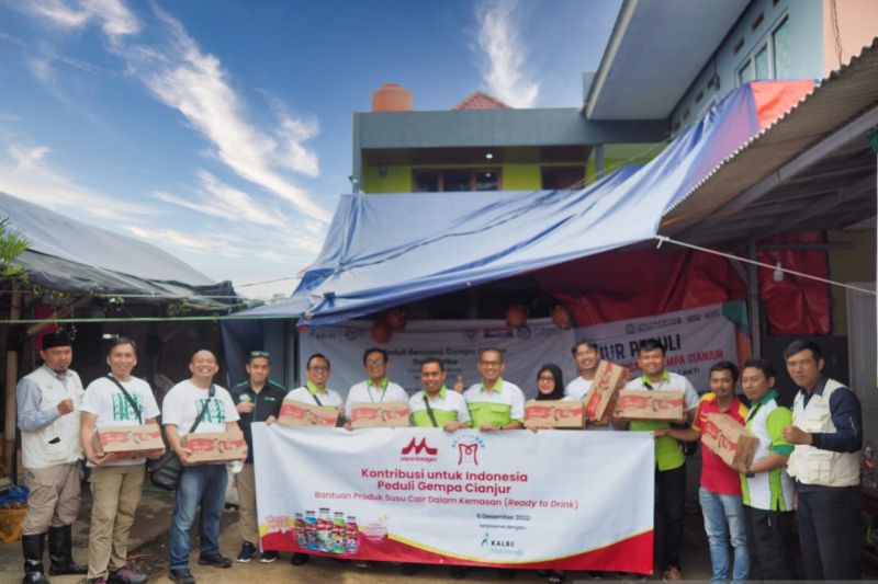 Bantuan Kalbe Farma untuk ringankan korban gempa Cianjur