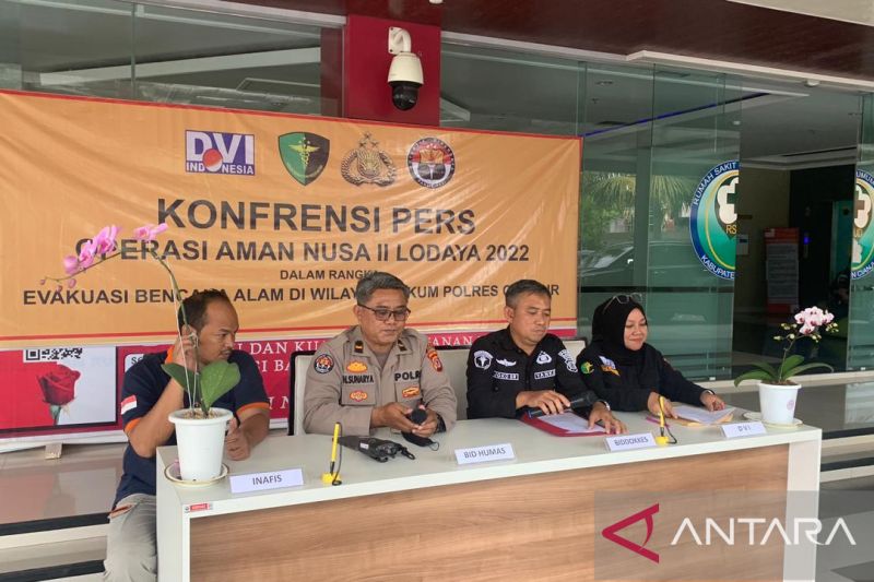 Tim DVI Polri berhasil identifikasi 2 jenazah korban longsor Cianjur