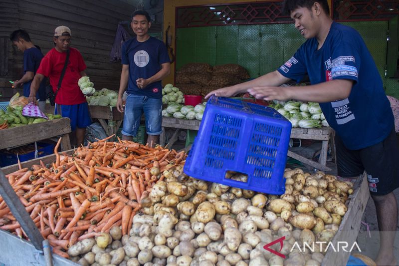 Harga Bahan Pangan di Palu Terkendali Jelang Nataru