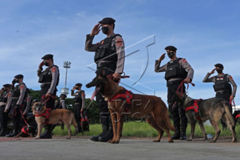 Apel Operasi Lilin 2022 di Makassar