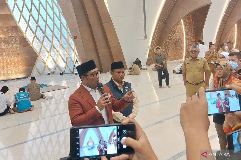 Gubernur Jabar: Masjid Al Jabbar Bandung mampu tampung 50 ribu orang