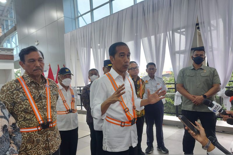 Presiden resmikan revitalisasi Stasiun Manggarai