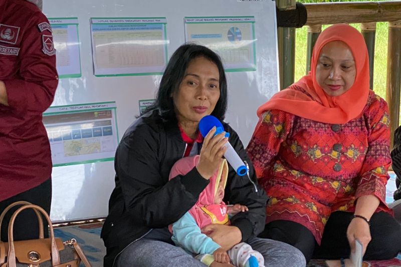 KPPPA dirikan saung SAPA tingkatkan bakat para ibu korban gempa di Cianjur