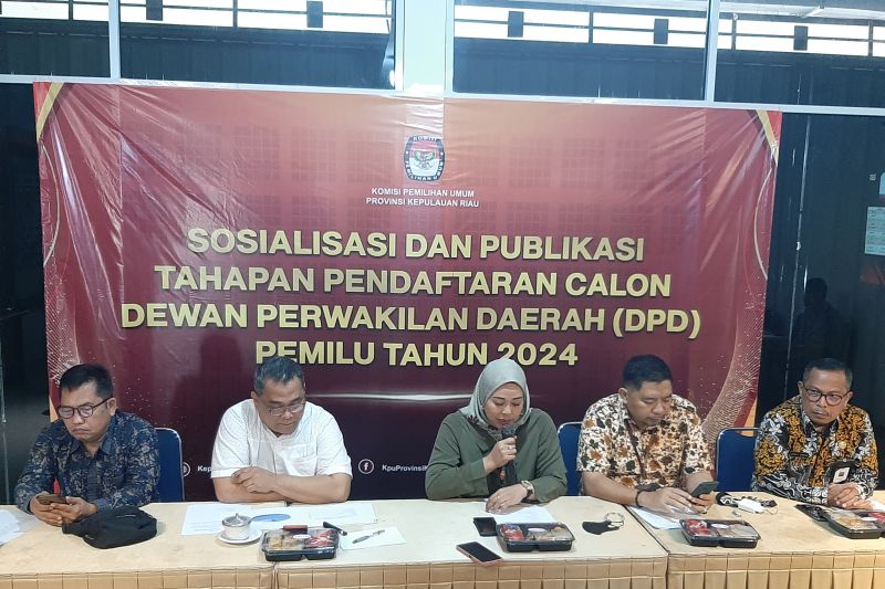 KPU Kepri: 17 Bakal Calon DPD RI Penuhi Syarat Dukungan - ANTARA News ...