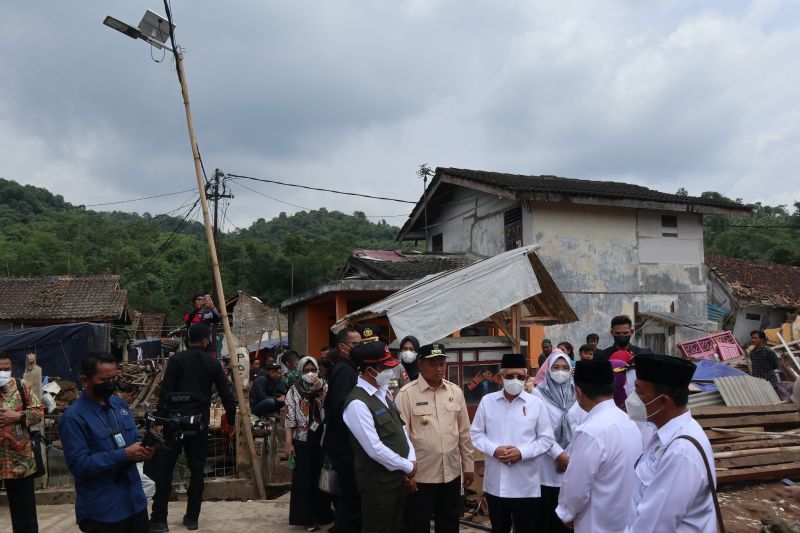 Wapres: Bantuan logistik untuk korban Cianjur masih mencukupi