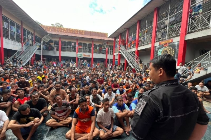 Kepala Pengamanan Lapas Tarakan Ajak Napi Menjaga Situasi Keamanan ...