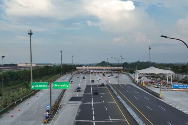 Jasa Marga catat 5,6 juta kendaraan lewati empat gerbang tol utama