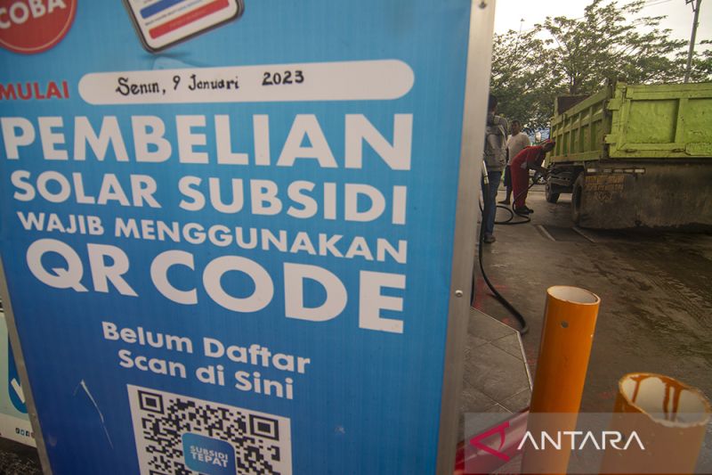 Isi Solar Subsidi di SPBU Wajib Gunakan QR Code 