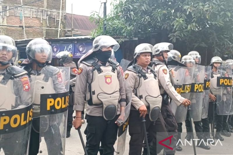 Polisi amankan pengrusakan rumah pelaku pembunuhan anak di Makassar
