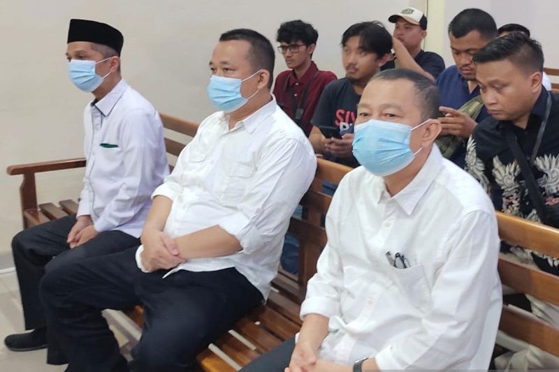Tiga terdakwa kasus Unila hadiri sidang di PN Tipikor Tanjungkarang