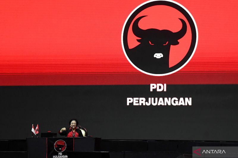 HUT Ke-50 PDI Perjuangan - ANTARA News