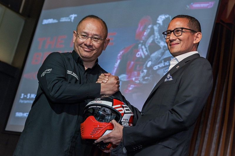 Sandiaga ingin wisatawan meriahkan balap  motor WBSK 2023