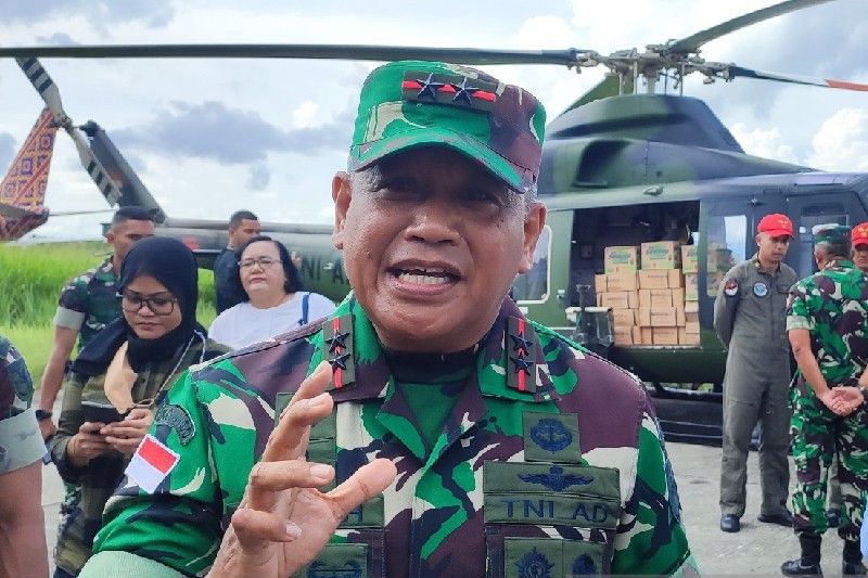 Pangdam: Pilot Gobay berupaya pasok senjata untuk KSB