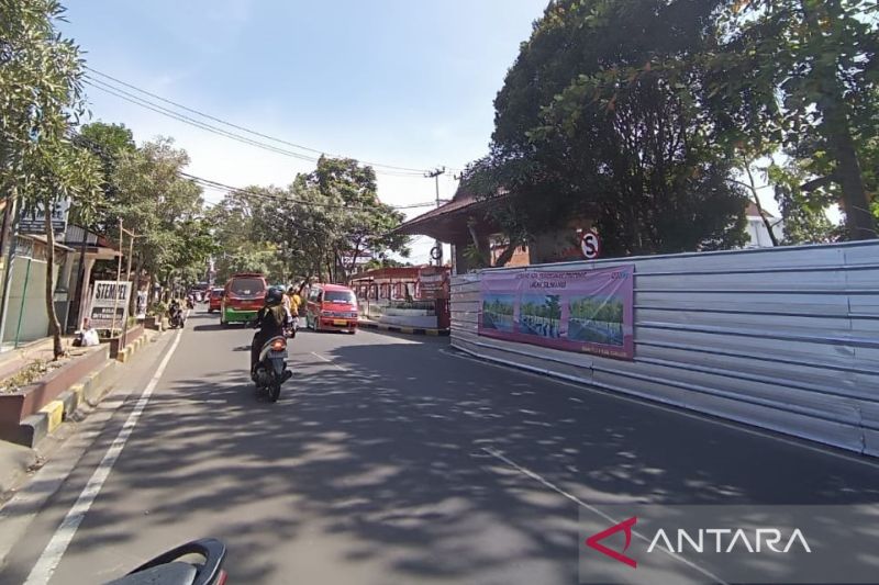 Penataan kawasan pedestrian Jalan Siliwangi Cianjur tahap I tuntas dikerjakan